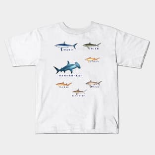 Favorite Florida Keys Sharks Kids T-Shirt